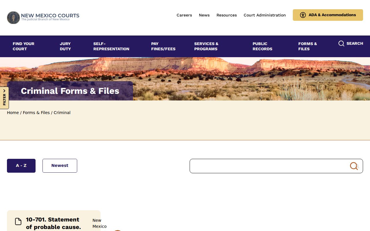Doña Ana County warrant lookup blank New Mexico court form
